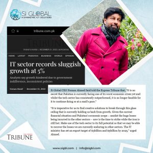 IT sector records sluggish growth at 5